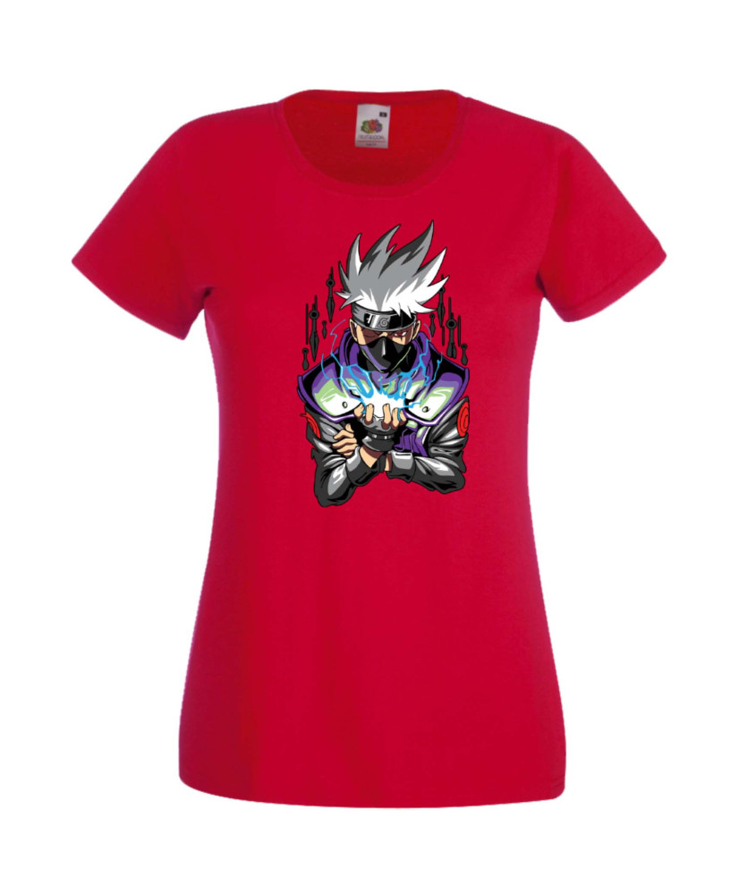 Дамска Тениска Japan Manga, Japan Anime, Naruto Uzumaki, Sasuke Uchiha, Kakashi Hatake, Sakura Haruno, Gaara, Zabuza, Chidori, R