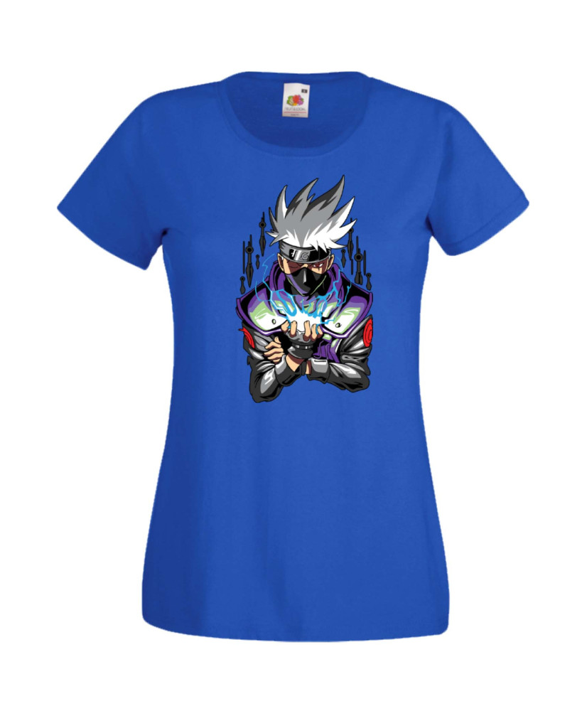 Дамска Тениска Japan Manga, Japan Anime, Naruto Uzumaki, Sasuke Uchiha, Kakashi Hatake, Sakura Haruno, Gaara, Zabuza, Chidori, R