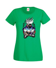 Дамска Тениска Japan Manga, Japan Anime, Naruto Uzumaki, Sasuke Uchiha, Kakashi Hatake, Sakura Haruno, Gaara, Zabuza, Chidori, R