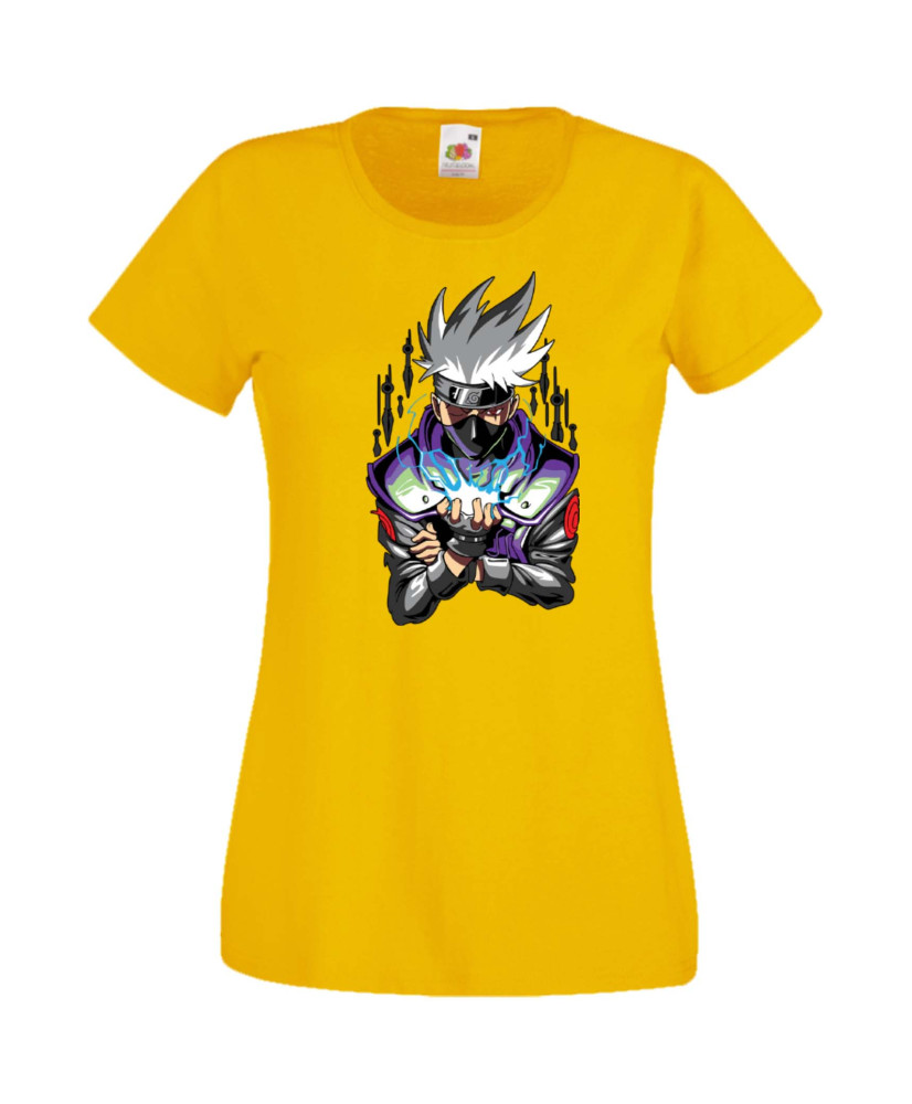 Дамска Тениска Japan Manga, Japan Anime, Naruto Uzumaki, Sasuke Uchiha, Kakashi Hatake, Sakura Haruno, Gaara, Zabuza, Chidori, R