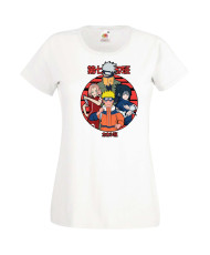 Дамска Тениска Japan Manga, Japan Anime, Naruto Uzumaki, Sasuke Uchiha, Kakashi Hatake, Sakura Haruno, Gaara, Zabuza, Chidori, R