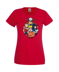 Дамска Тениска Japan Manga, Japan Anime, Naruto Uzumaki, Sasuke Uchiha, Kakashi Hatake, Sakura Haruno, Gaara, Zabuza, Chidori, R