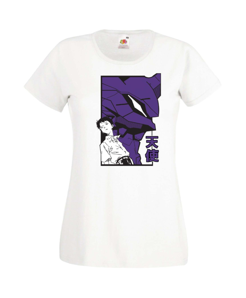 Дамска Тениска Japan Manga, Japan Anime, Neon Genesis Evangelion, Eva Unit, Mech, Shinji Ikari, Asuka Langley, Shinji, Neon Gene Дамска Тениска Japan Manga, Japan Anime, Neon Genesis Evangelion, Eva Unit, Mech, Shinji Ikari, Asuka Langley, Shinji, Neon Gene