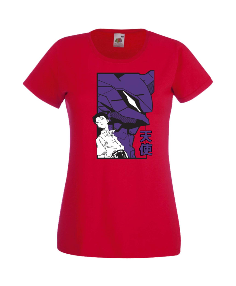 Дамска Тениска Japan Manga, Japan Anime, Neon Genesis Evangelion, Eva Unit, Mech, Shinji Ikari, Asuka Langley, Shinji, Neon Gene Дамска Тениска Japan Manga, Japan Anime, Neon Genesis Evangelion, Eva Unit, Mech, Shinji Ikari, Asuka Langley, Shinji, Neon Gene