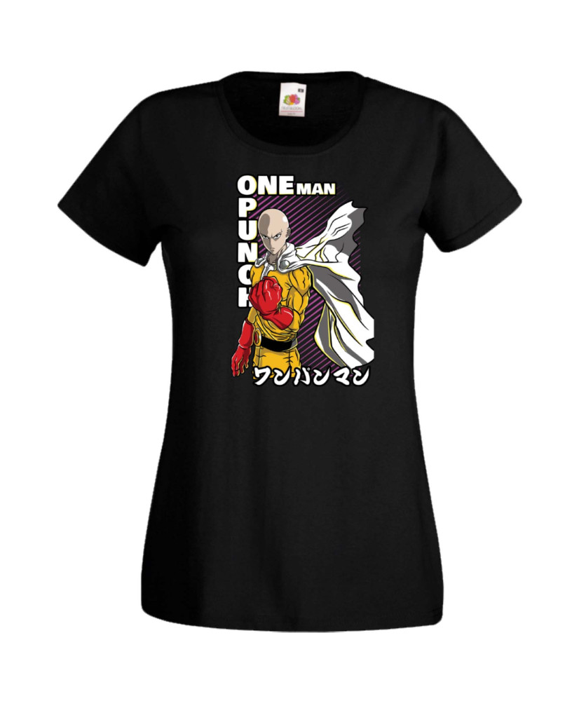 Дамска Тениска Japan Manga, Japan Anime, One Punch Man, Saitama, One Punch Man Saitama 01 Var-010