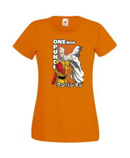 Дамска Тениска Japan Manga, Japan Anime, One Punch Man, Saitama, One Punch Man Saitama 01 Var-010