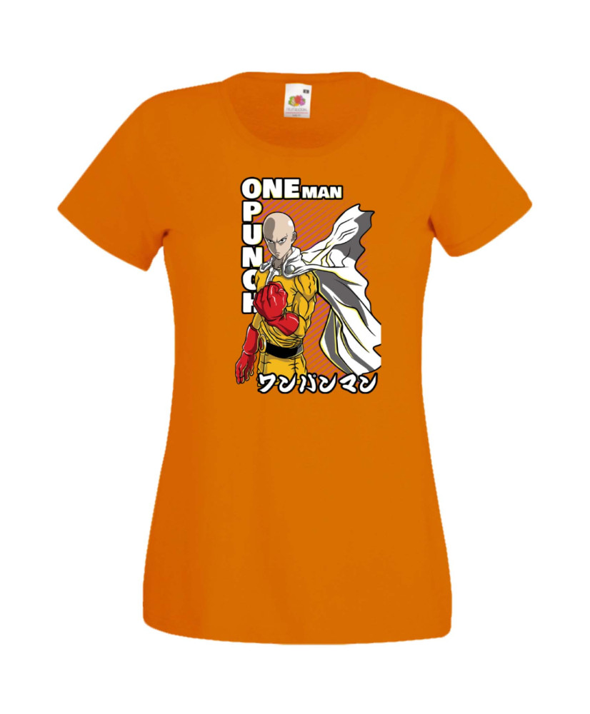 Дамска Тениска Japan Manga, Japan Anime, One Punch Man, Saitama, One Punch Man Saitama 01 Var-010