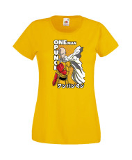 Дамска Тениска Japan Manga, Japan Anime, One Punch Man, Saitama, One Punch Man Saitama 01 Var-010