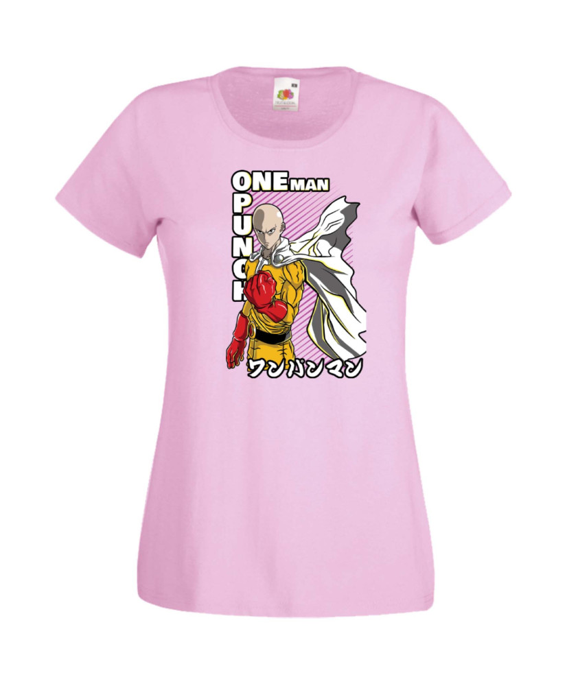 Дамска Тениска Japan Manga, Japan Anime, One Punch Man, Saitama, One Punch Man Saitama 01 Var-010