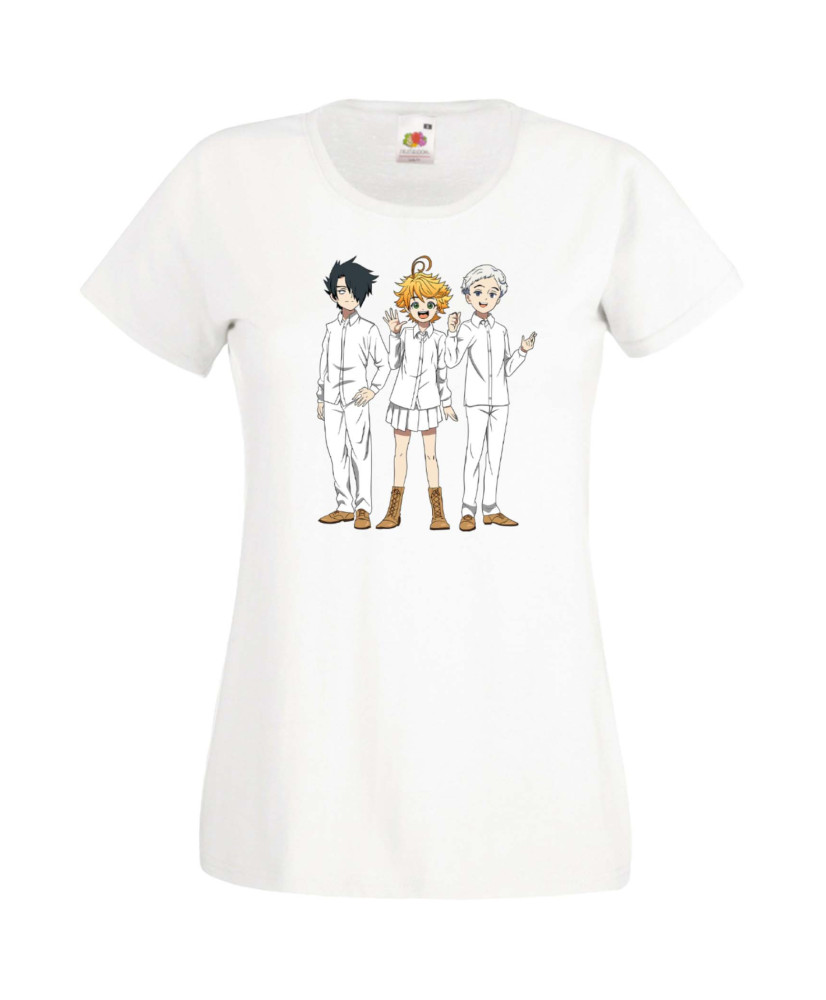 Дамска Тениска Japan Manga, Japan Anime, Promised Neverland, The Promised Neverland Var-009