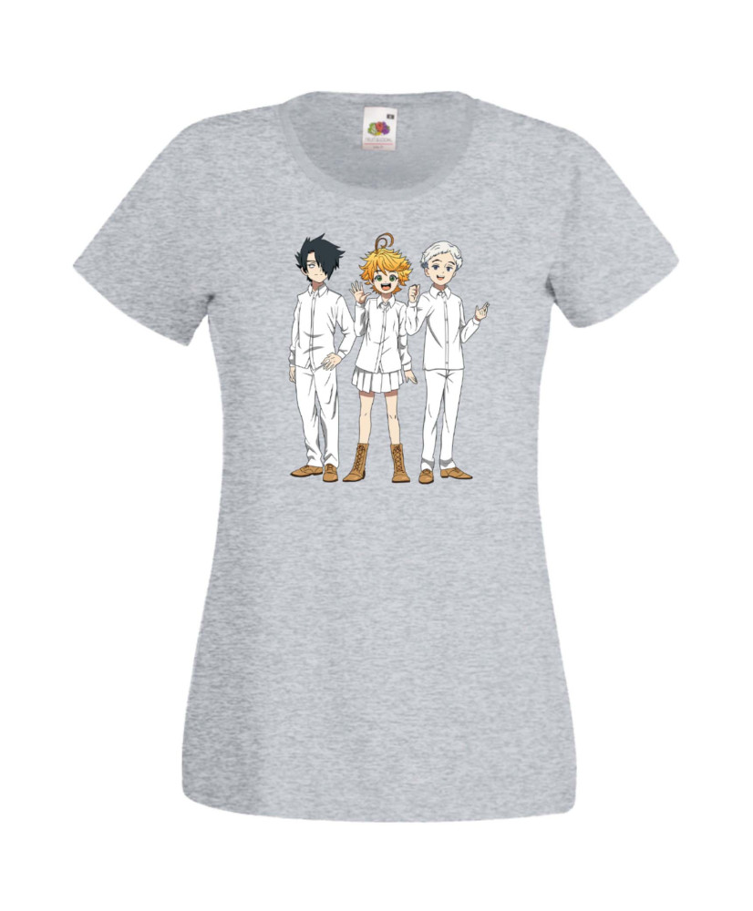Дамска Тениска Japan Manga, Japan Anime, Promised Neverland, The Promised Neverland Var-009