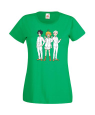 Дамска Тениска Japan Manga, Japan Anime, Promised Neverland, The Promised Neverland Var-009