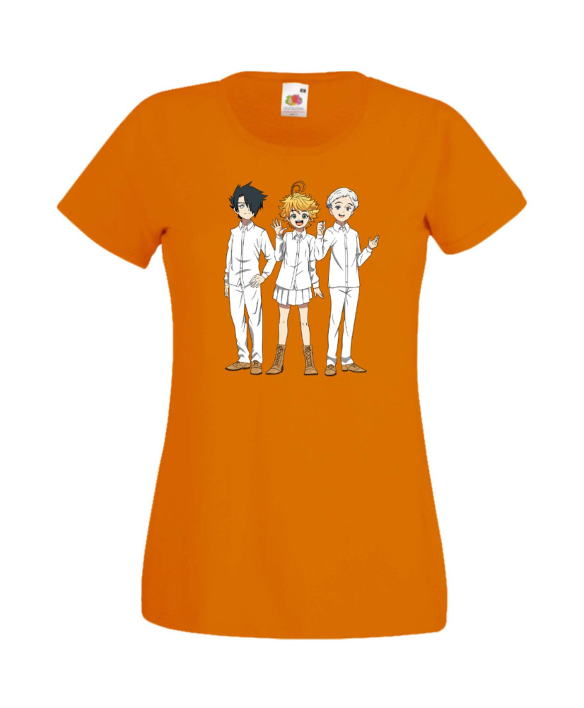 Дамска Тениска Japan Manga, Japan Anime, Promised Neverland, The Promised Neverland Var-009