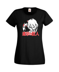 Дамска Тениска Japan Manga, Japan Anime, Attack On Titan, Eren Yaeger, Levi Ackerman, Armin, Titans, Attack On Titan Eren Yeager