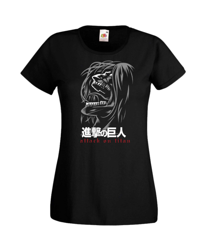 Дамска Тениска Japan Manga, Japan Anime, Attack On Titan, Eren Yaeger, Levi Ackerman, Armin, Titans, Attack On Titan Poster  Var