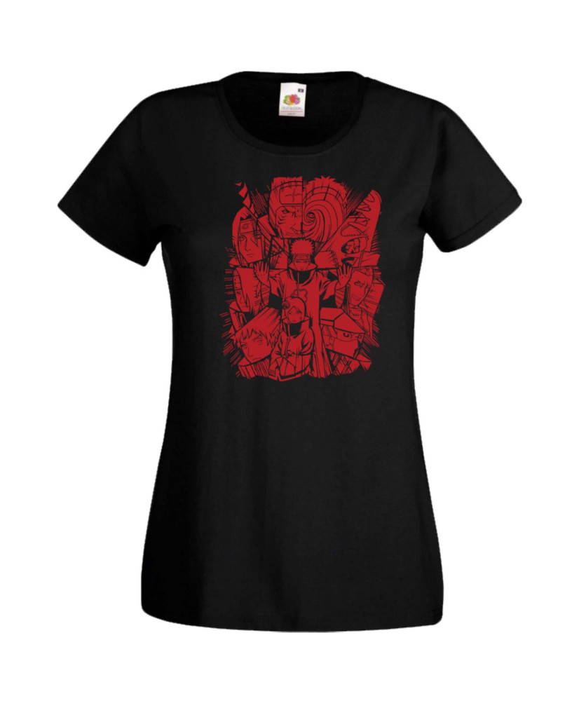 Дамска Тениска Japan Manga, Japan Anime, Naruto Uzumaki, Sasuke Uchiha, Kakashi Hatake, Sakura Haruno, Gaara, Zabuza, Chidori, R