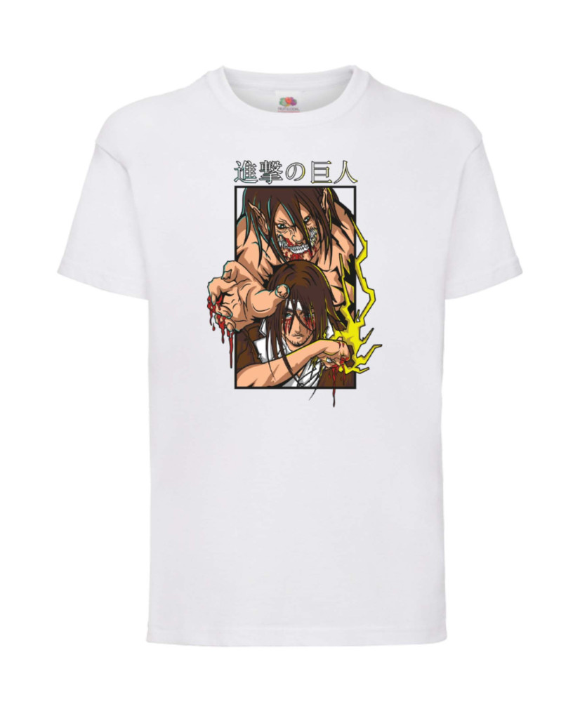Детска Тениска Japan Animation Manga Anime Comics Japan Manga, Japan Anime, Attack On Titan, Eren Yaeger, Levi Ackerman, Armin, 