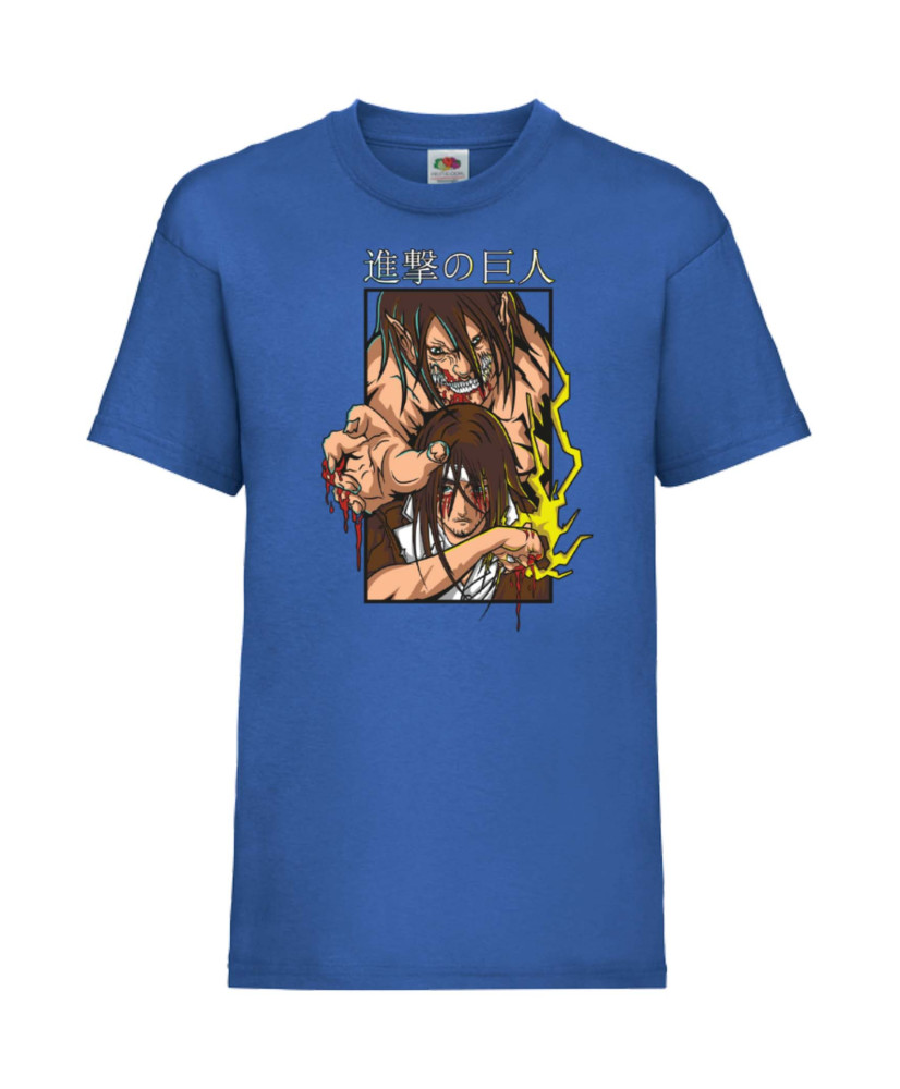 Детска Тениска Japan Animation Manga Anime Comics Japan Manga, Japan Anime, Attack On Titan, Eren Yaeger, Levi Ackerman, Armin, 