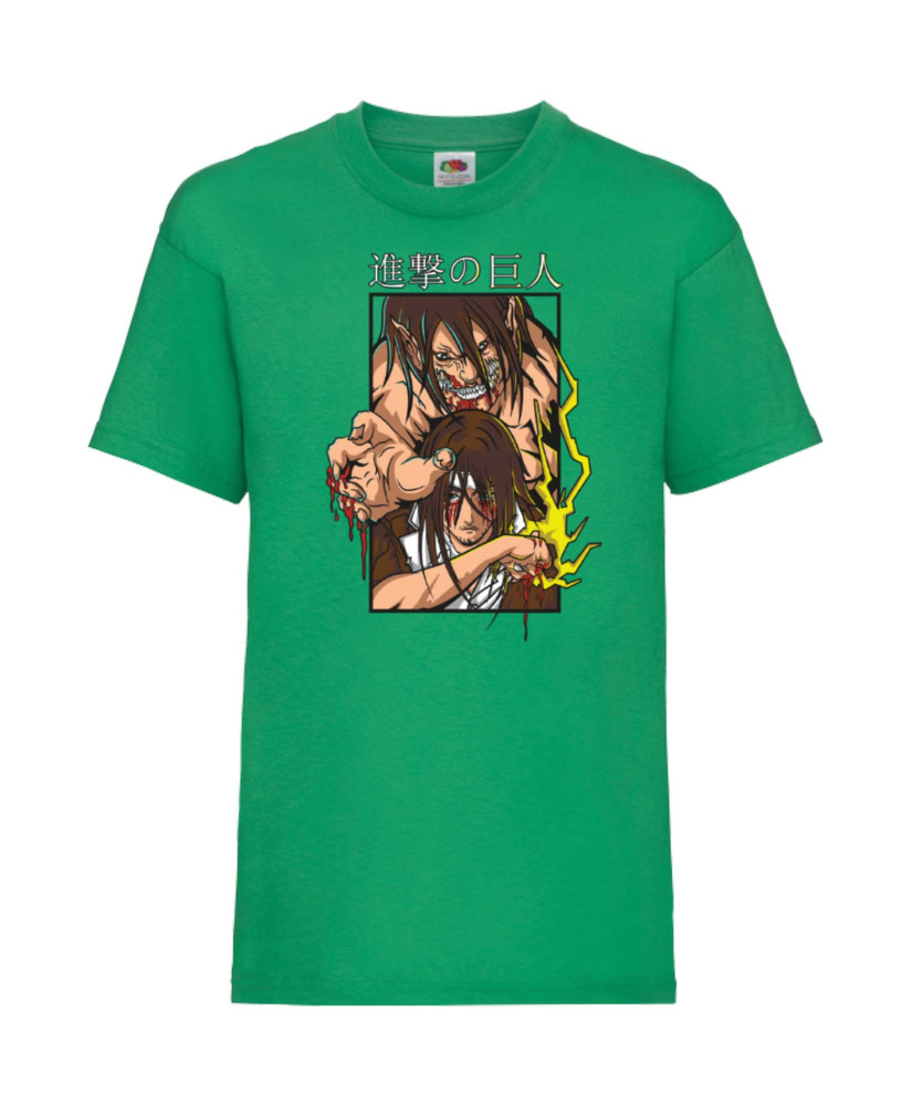 Детска Тениска Japan Animation Manga Anime Comics Japan Manga, Japan Anime, Attack On Titan, Eren Yaeger, Levi Ackerman, Armin, 