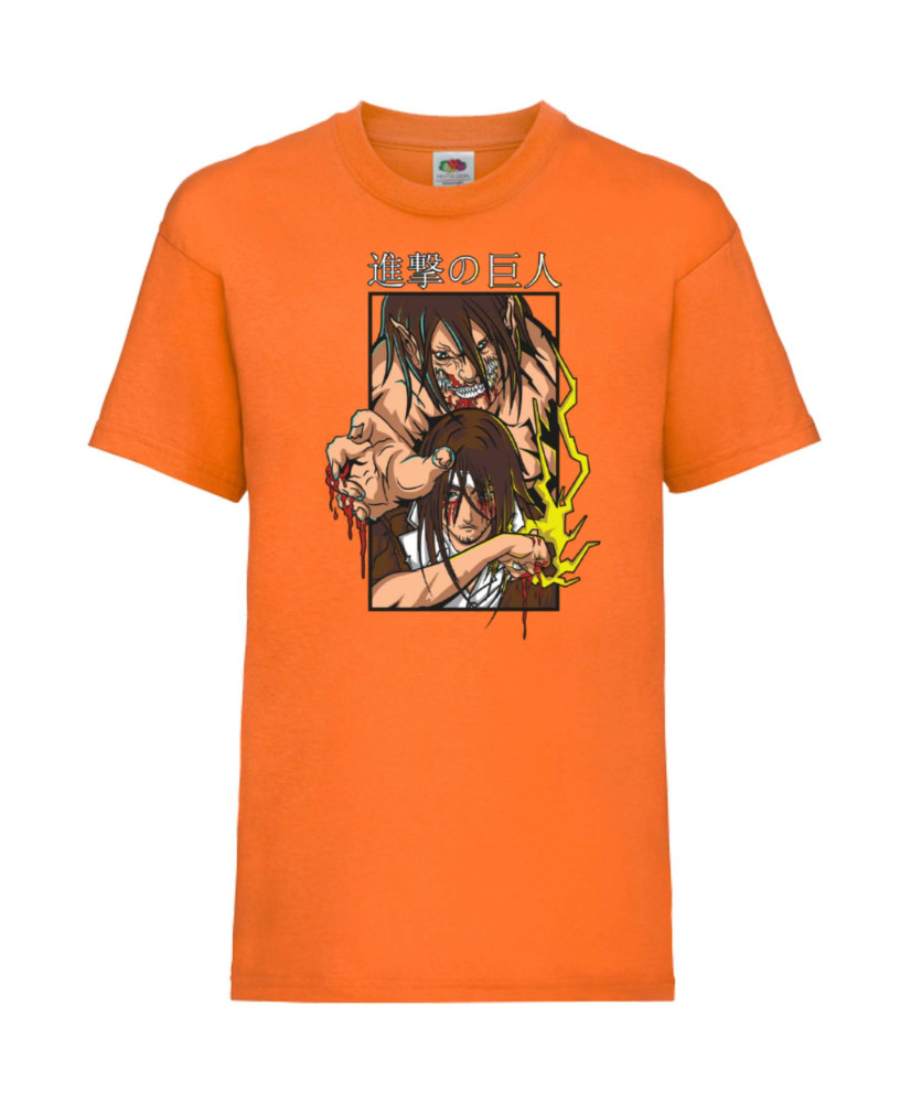Детска Тениска Japan Animation Manga Anime Comics Japan Manga, Japan Anime, Attack On Titan, Eren Yaeger, Levi Ackerman, Armin, 