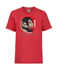 Детска Тениска Japan Animation Manga Anime Comics Japan Manga, Japan Anime, Attack On Titan, Eren Yaeger, Levi Ackerman, Armin, 