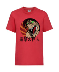 Детска Тениска Japan Animation Manga Anime Comics Japan Manga, Japan Anime, Attack On Titan, Eren Yaeger, Levi Ackerman, Armin, 