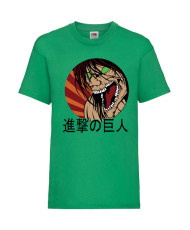 Детска Тениска Japan Animation Manga Anime Comics Japan Manga, Japan Anime, Attack On Titan, Eren Yaeger, Levi Ackerman, Armin, 