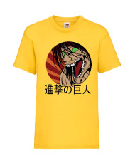 Детска Тениска Japan Animation Manga Anime Comics Japan Manga, Japan Anime, Attack On Titan, Eren Yaeger, Levi Ackerman, Armin, 