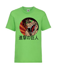 Детска Тениска Japan Animation Manga Anime Comics Japan Manga, Japan Anime, Attack On Titan, Eren Yaeger, Levi Ackerman, Armin, 