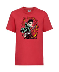 Детска Тениска Japan Animation Manga Anime Comics Japan Manga, Japan Anime, Demon Slayer, Kimetsu No Yaiba, Akaza, Inosuke, Sabi