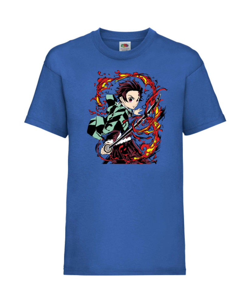 Детска Тениска Japan Animation Manga Anime Comics Japan Manga, Japan Anime, Demon Slayer, Kimetsu No Yaiba, Akaza, Inosuke, Sabi
