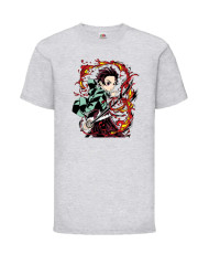 Детска Тениска Japan Animation Manga Anime Comics Japan Manga, Japan Anime, Demon Slayer, Kimetsu No Yaiba, Akaza, Inosuke, Sabi