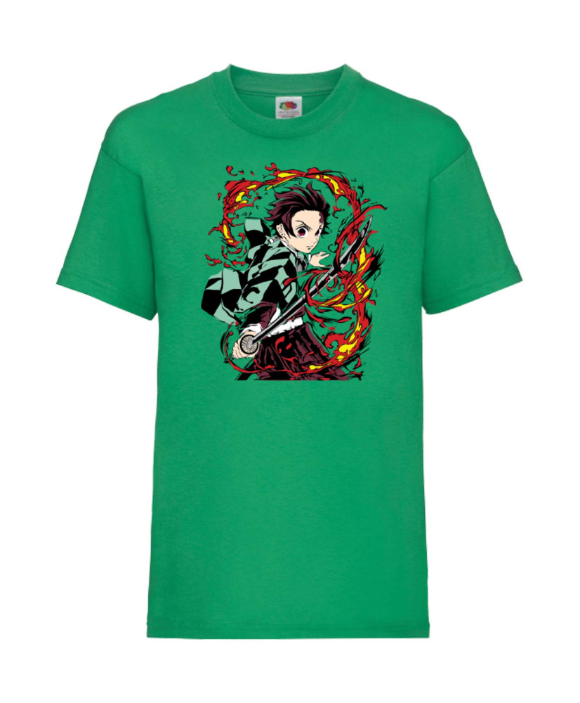 Детска Тениска Japan Animation Manga Anime Comics Japan Manga, Japan Anime, Demon Slayer, Kimetsu No Yaiba, Akaza, Inosuke, Sabi