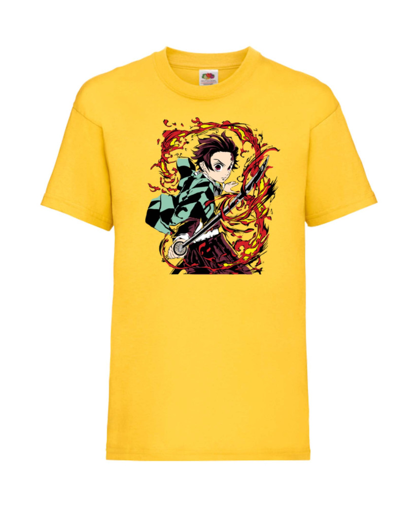 Детска Тениска Japan Animation Manga Anime Comics Japan Manga, Japan Anime, Demon Slayer, Kimetsu No Yaiba, Akaza, Inosuke, Sabi