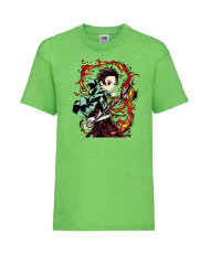Детска Тениска Japan Animation Manga Anime Comics Japan Manga, Japan Anime, Demon Slayer, Kimetsu No Yaiba, Akaza, Inosuke, Sabi