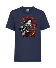 Детска Тениска Japan Animation Manga Anime Comics Japan Manga, Japan Anime, Demon Slayer, Kimetsu No Yaiba, Akaza, Inosuke, Sabi