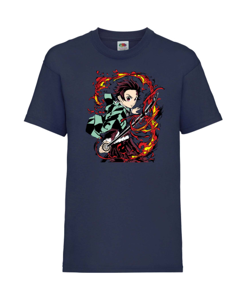 Детска Тениска Japan Animation Manga Anime Comics Japan Manga, Japan Anime, Demon Slayer, Kimetsu No Yaiba, Akaza, Inosuke, Sabi