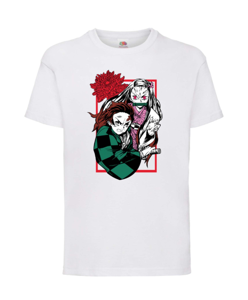 Детска Тениска Japan Animation Manga Anime Comics Japan Manga, Japan Anime, Demon Slayer, Kimetsu No Yaiba, Akaza, Inosuke, Sabi