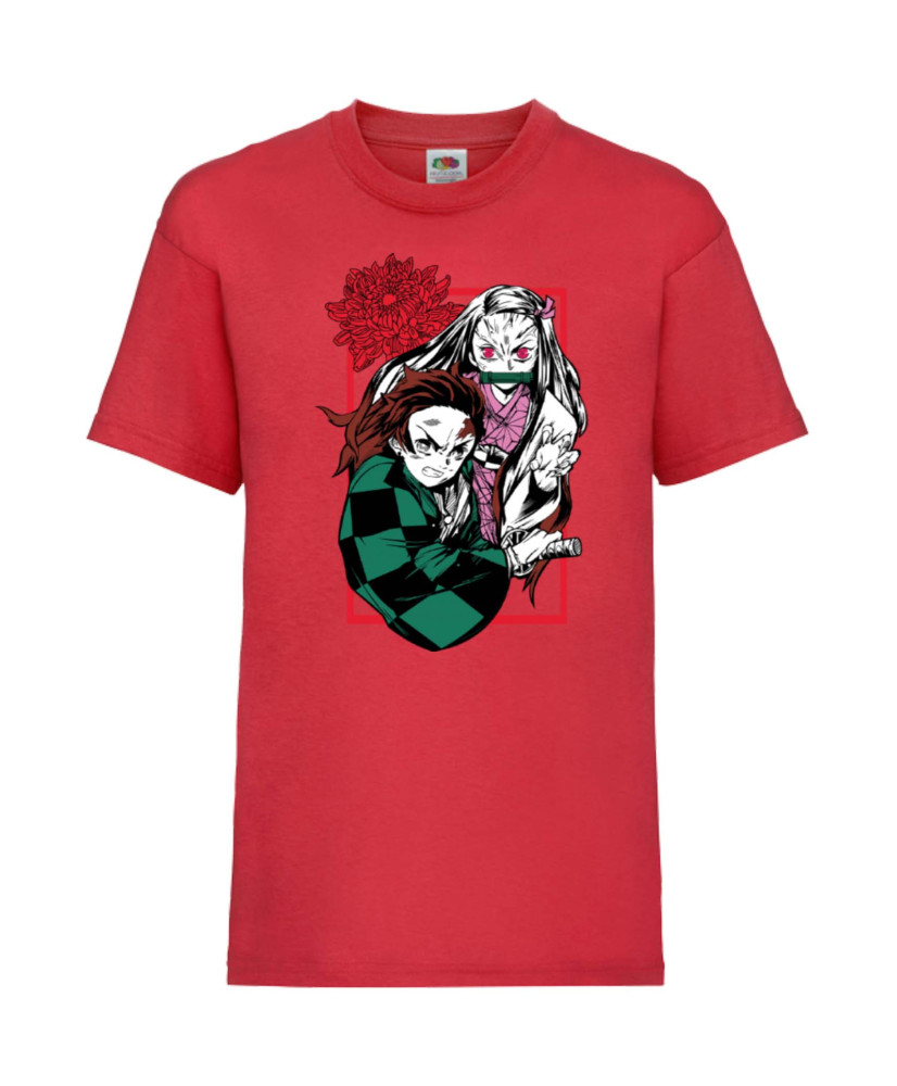Детска Тениска Japan Animation Manga Anime Comics Japan Manga, Japan Anime, Demon Slayer, Kimetsu No Yaiba, Akaza, Inosuke, Sabi