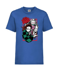 Детска Тениска Japan Animation Manga Anime Comics Japan Manga, Japan Anime, Demon Slayer, Kimetsu No Yaiba, Akaza, Inosuke, Sabi
