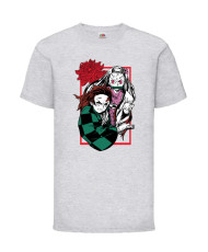 Детска Тениска Japan Animation Manga Anime Comics Japan Manga, Japan Anime, Demon Slayer, Kimetsu No Yaiba, Akaza, Inosuke, Sabi