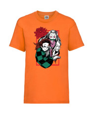 Детска Тениска Japan Animation Manga Anime Comics Japan Manga, Japan Anime, Demon Slayer, Kimetsu No Yaiba, Akaza, Inosuke, Sabi