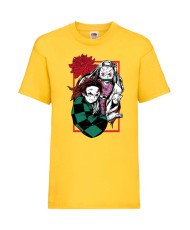 Детска Тениска Japan Animation Manga Anime Comics Japan Manga, Japan Anime, Demon Slayer, Kimetsu No Yaiba, Akaza, Inosuke, Sabi