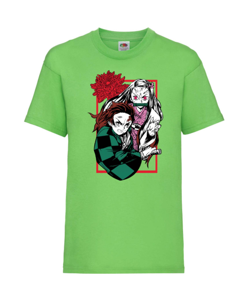 Детска Тениска Japan Animation Manga Anime Comics Japan Manga, Japan Anime, Demon Slayer, Kimetsu No Yaiba, Akaza, Inosuke, Sabi