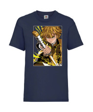 Детска Тениска Japan Animation Manga Anime Comics Japan Manga, Japan Anime, Demon Slayer, Kimetsu No Yaiba, Akaza, Inosuke, Sabi