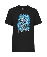 Детска Тениска Japan Animation Manga Anime Comics Dragon Ball Z, Dbz, Goku, Vegeta, Super Saiyan, Dragon, Gogeta, Master Roshi, 