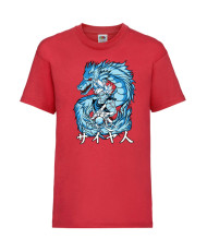 Детска Тениска Japan Animation Manga Anime Comics Dragon Ball Z, Dbz, Goku, Vegeta, Super Saiyan, Dragon, Gogeta, Master Roshi, 