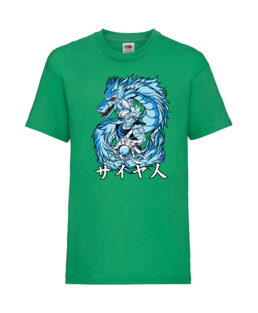 Детска Тениска Japan Animation Manga Anime Comics Dragon Ball Z, Dbz, Goku, Vegeta, Super Saiyan, Dragon, Gogeta, Master Roshi, 