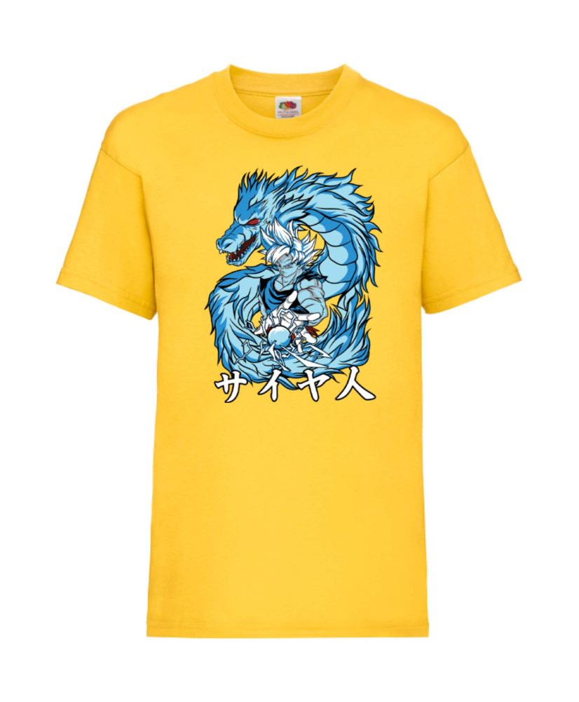 Детска Тениска Japan Animation Manga Anime Comics Dragon Ball Z, Dbz, Goku, Vegeta, Super Saiyan, Dragon, Gogeta, Master Roshi, 