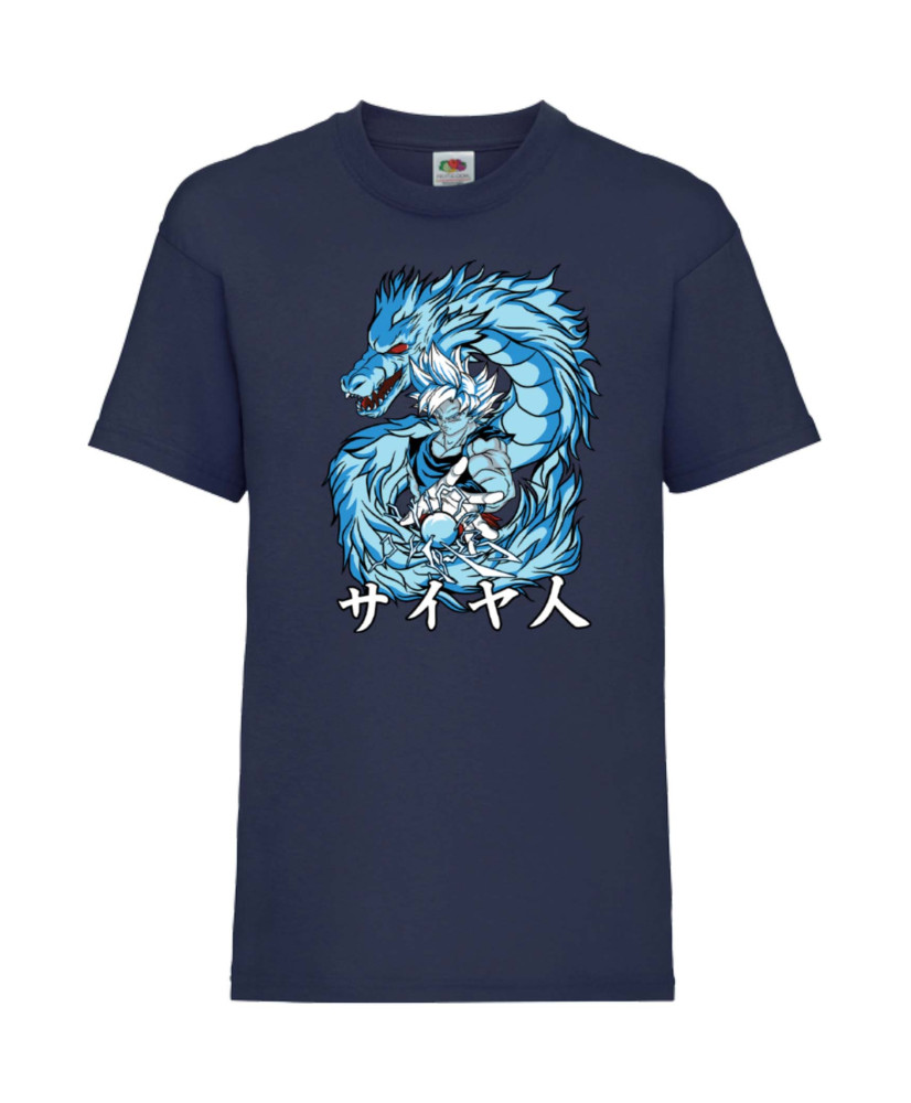 Детска Тениска Japan Animation Manga Anime Comics Dragon Ball Z, Dbz, Goku, Vegeta, Super Saiyan, Dragon, Gogeta, Master Roshi, 